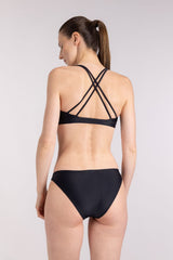 Bikini Top Cross ― Black