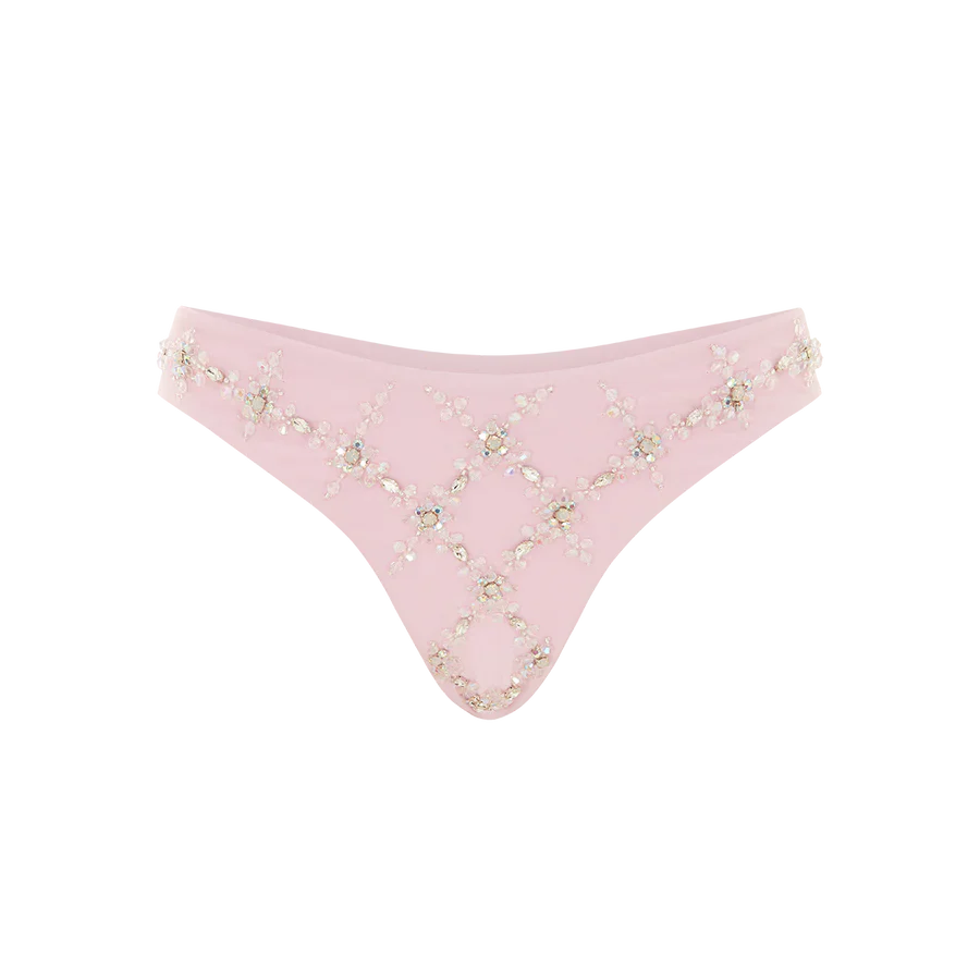 Rose Flattering  Bikini Bottoms