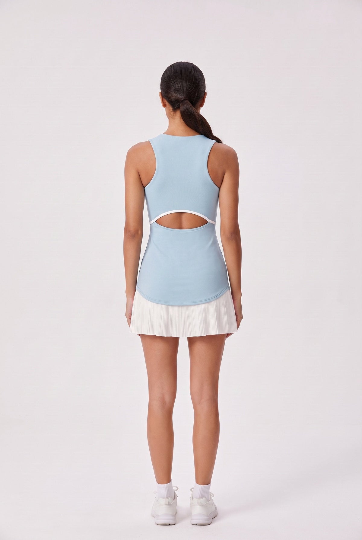 DAISY Colourblock Pleated Dress