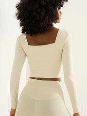 Uela Longsleeve Top Ivory
