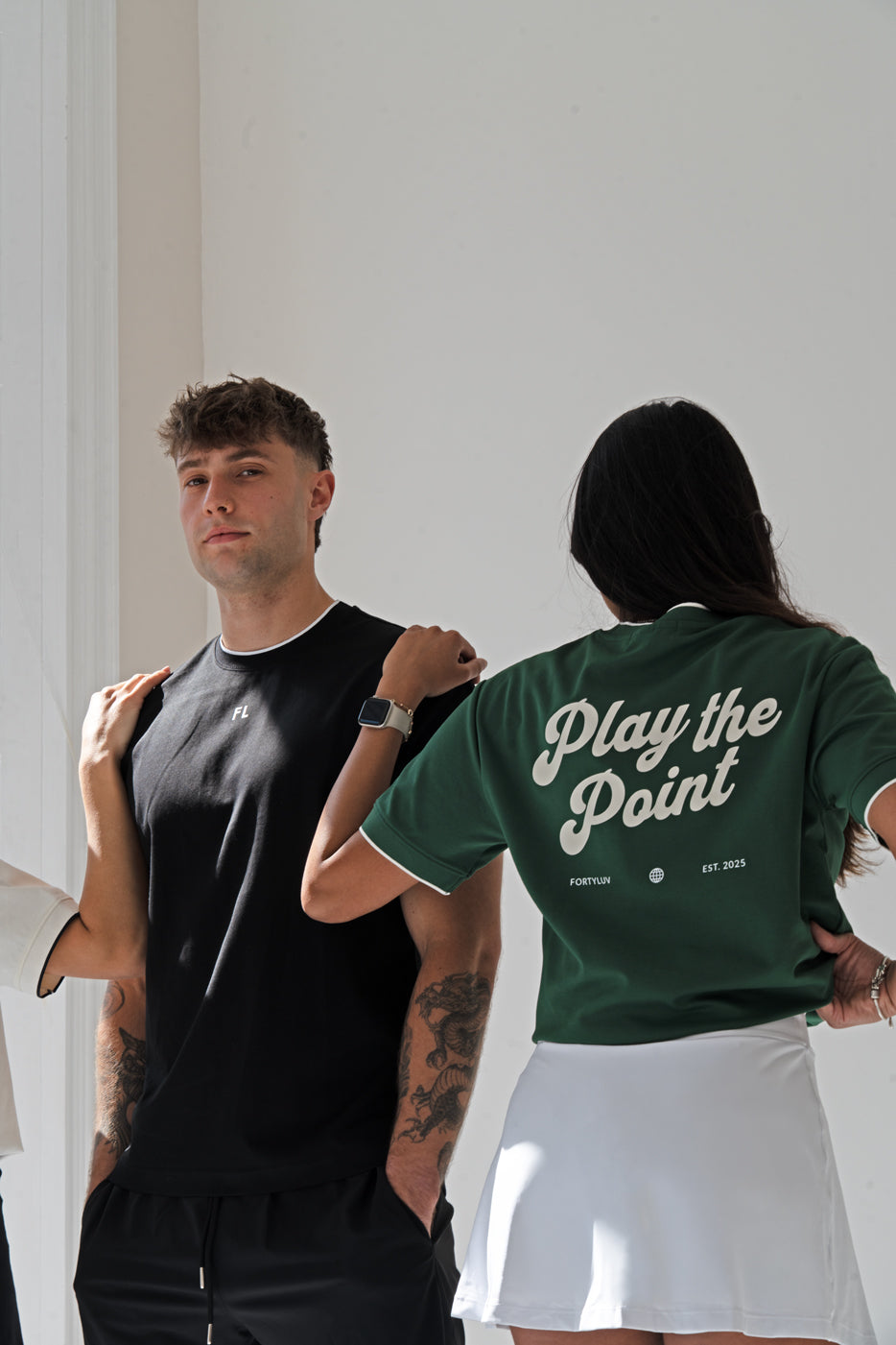 Offcourt Padel Play the Point Tee