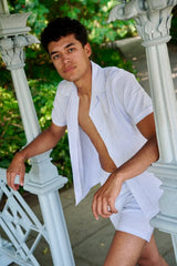 Men's Pinstripe Matching Set