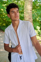 Men's Pinstripe Matching Set