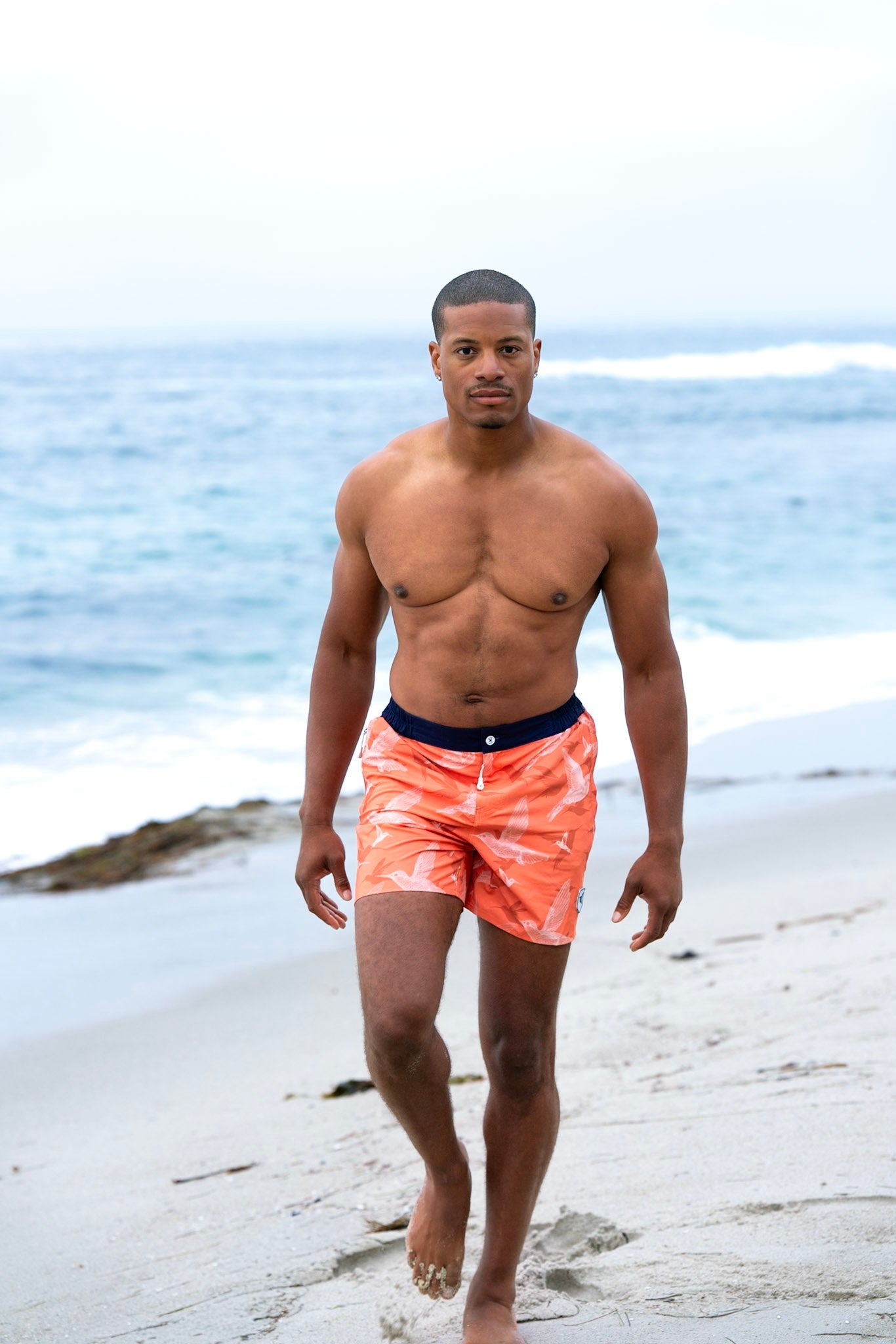 Mens Luxury Swim Trunks | El Colibrí