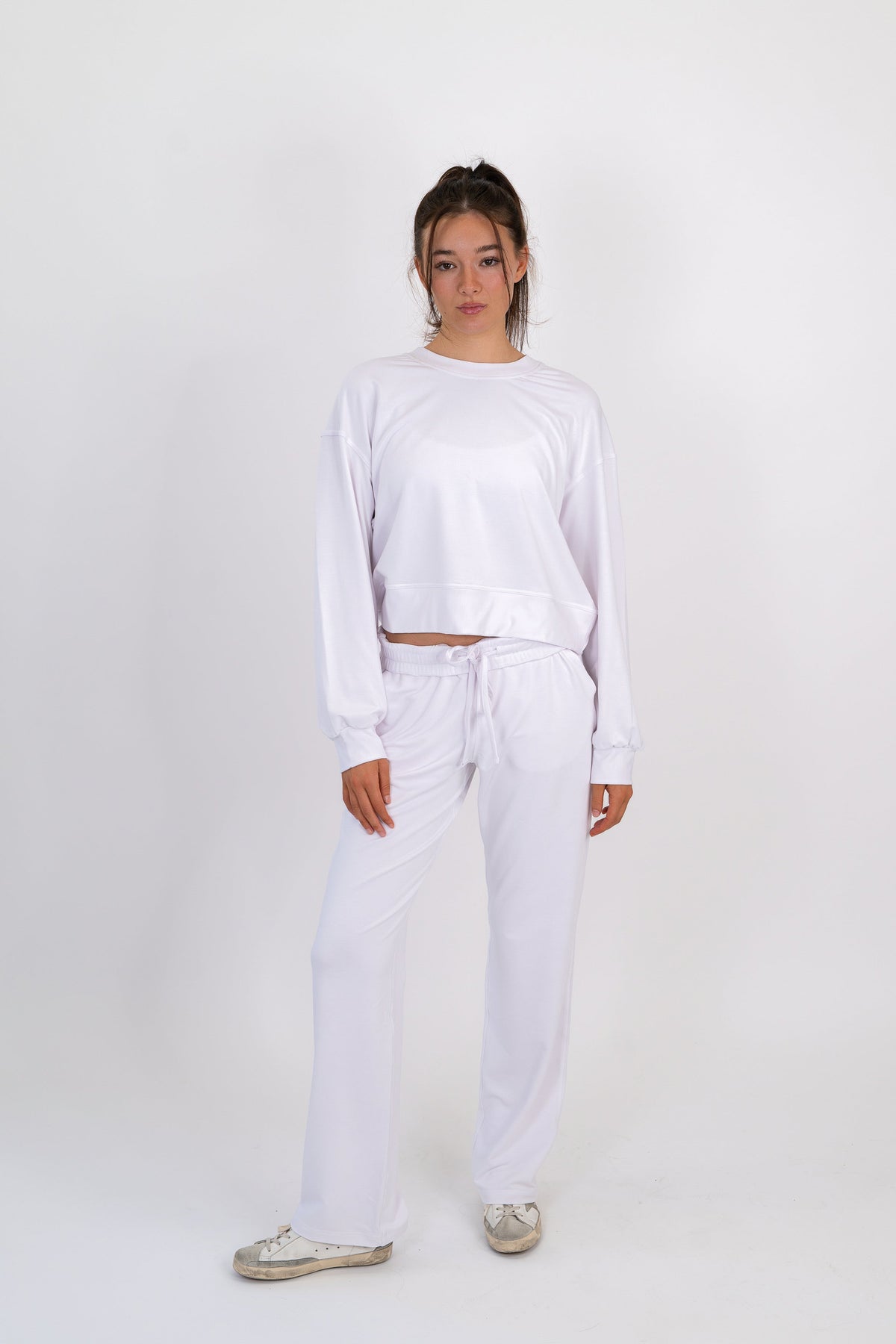 Bamboo Solace Wide Leg Sweatpant