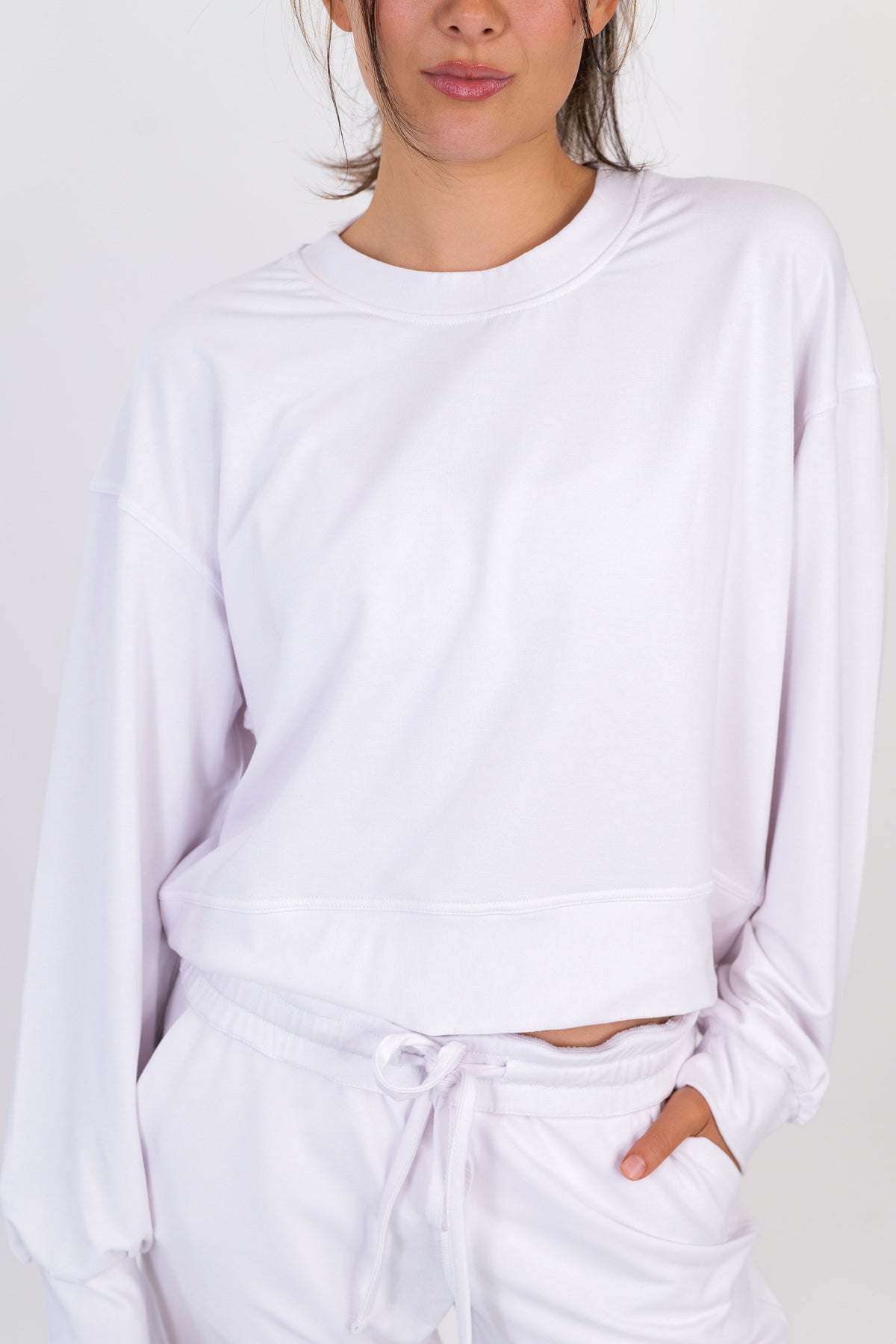 Bamboo Solace Crew Neck Pullover
