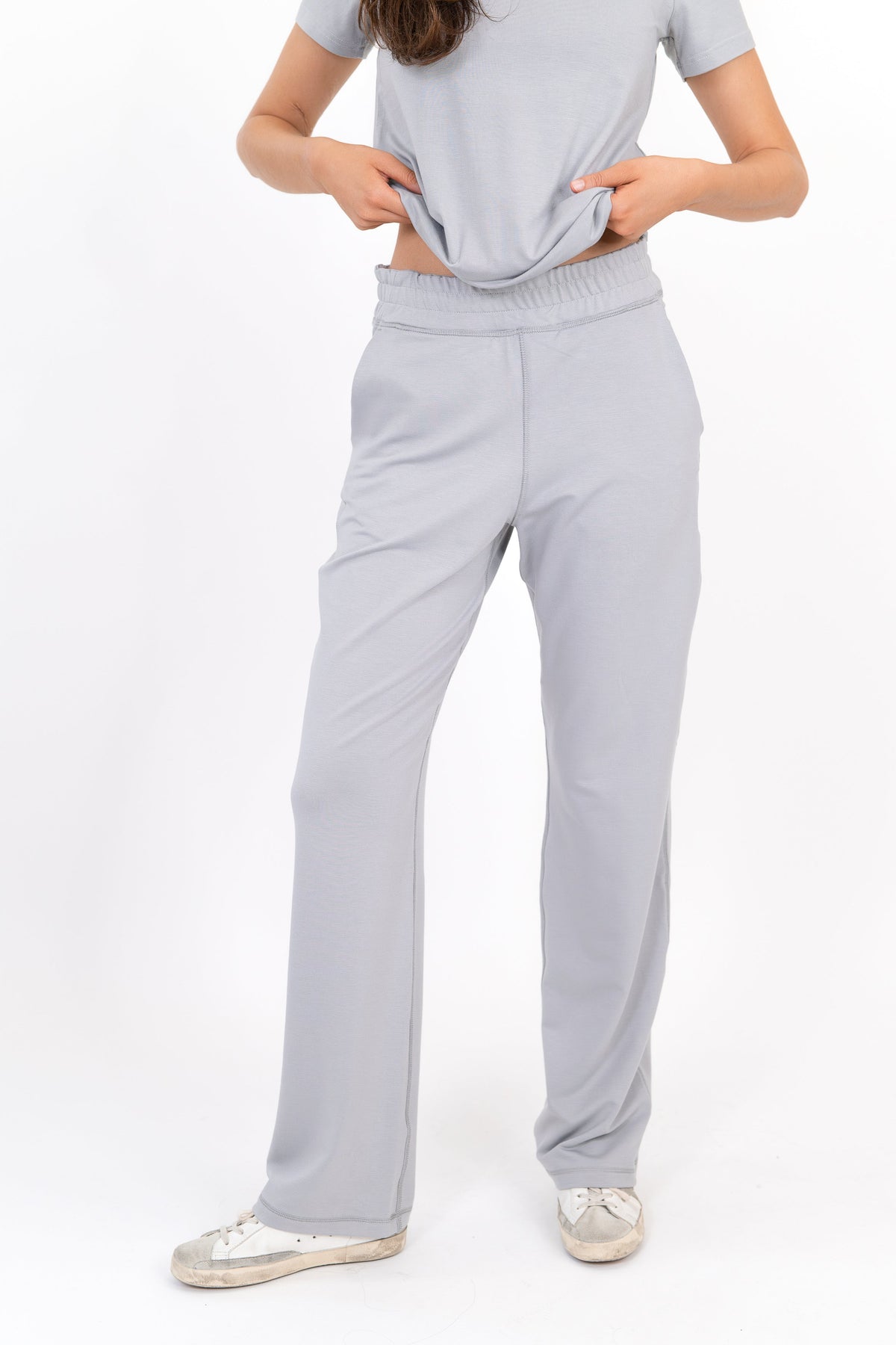 Bamboo Solace Wide Leg Sweatpant
