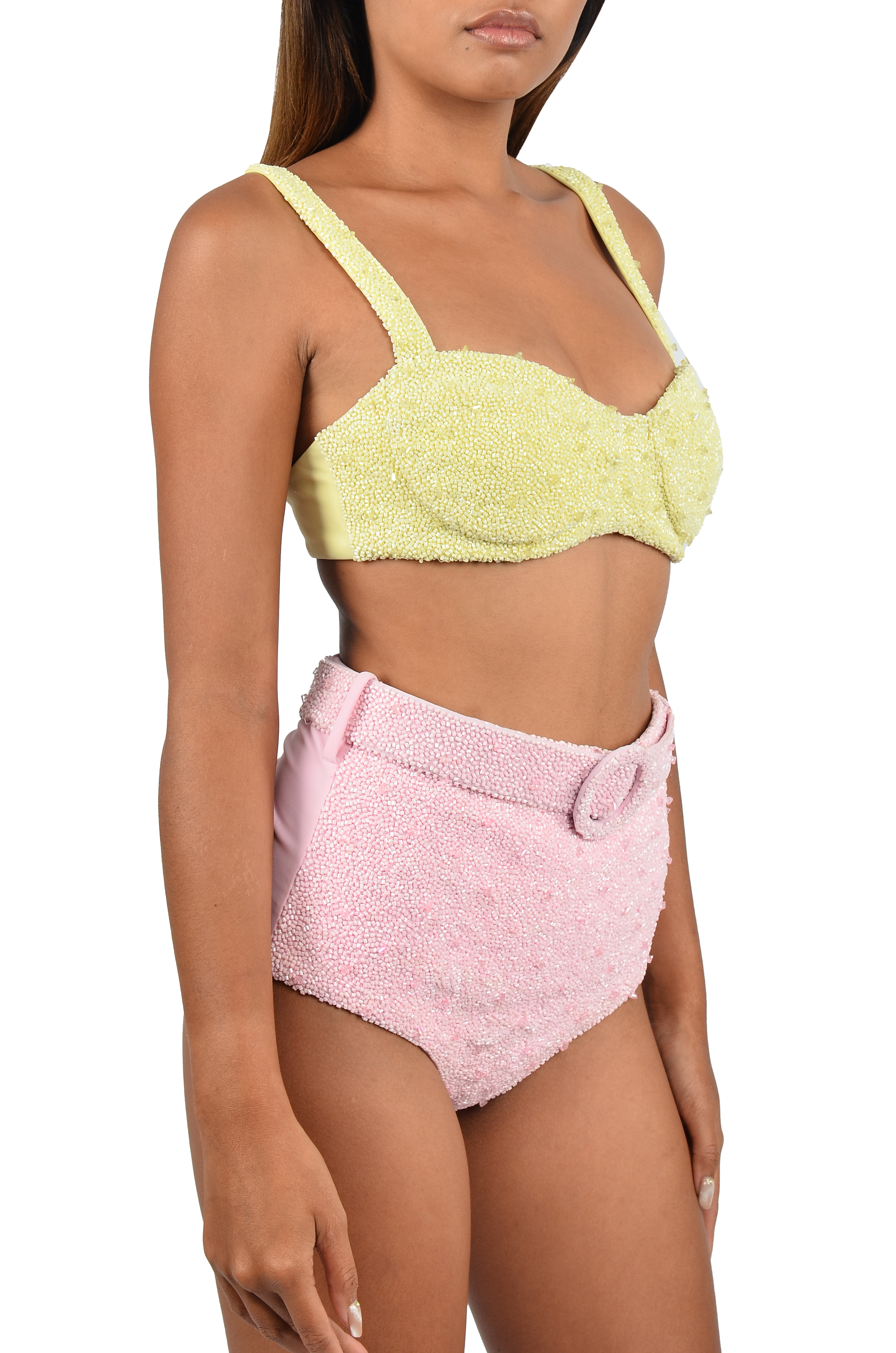 Heidi Hand Beaded Bikini Bottom