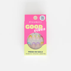 Good Vibes False Nails