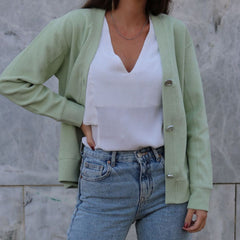 Cárdigan Rosie Menta