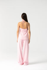 Lily Pants Set in Pastel Pink