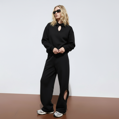 Eclips Pants Set in Black