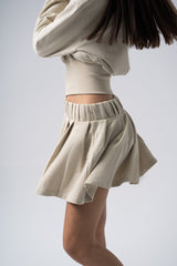 Inej Skirt Set in Beige