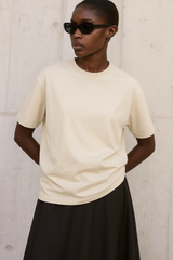 Milo Oversize T-Shirt Beige