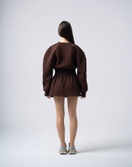 Mins Dress in Brown