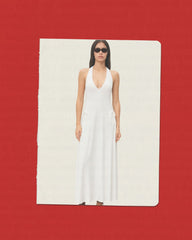 Ame Long Maxi Dress in White