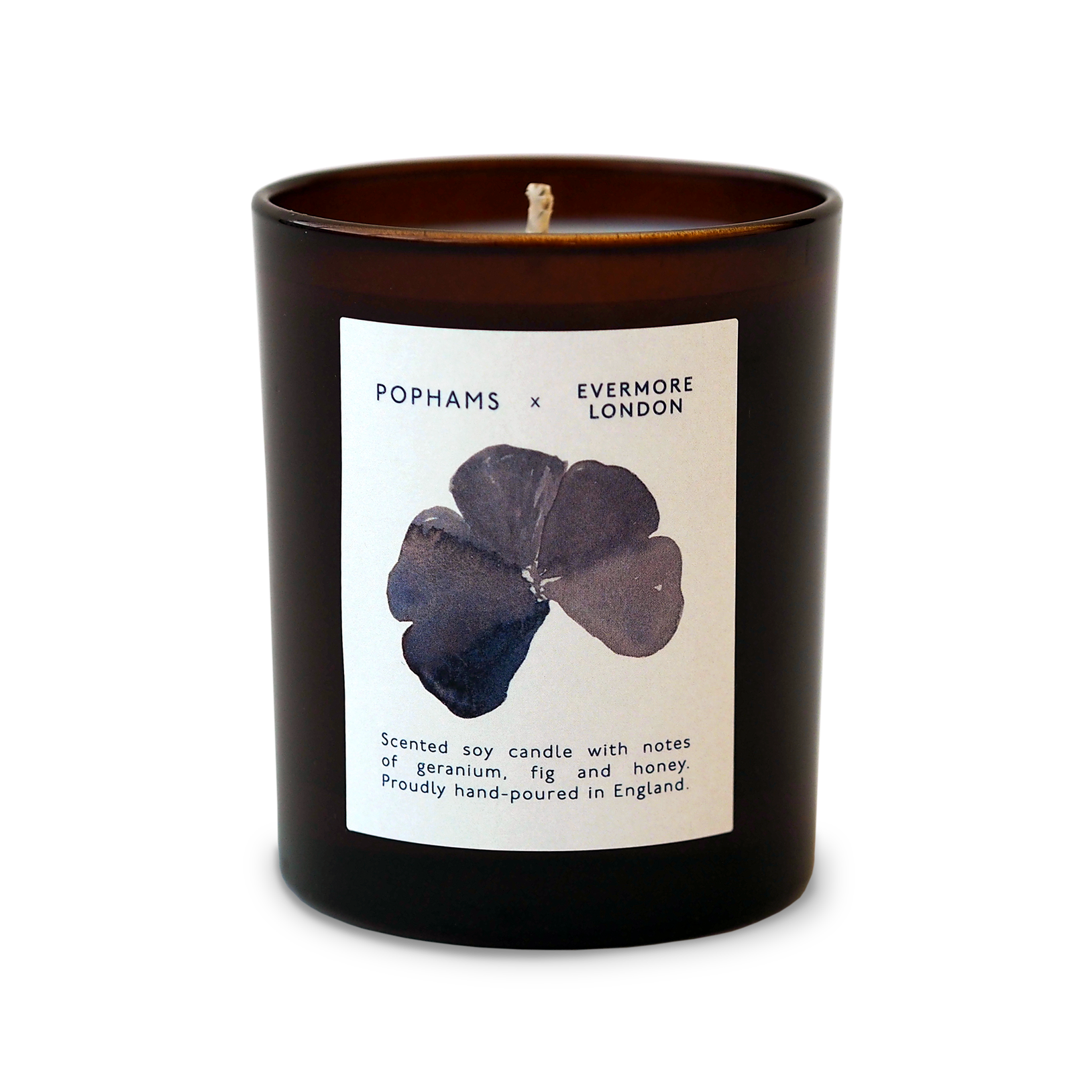 Pophams X Evermore Geranium Candle