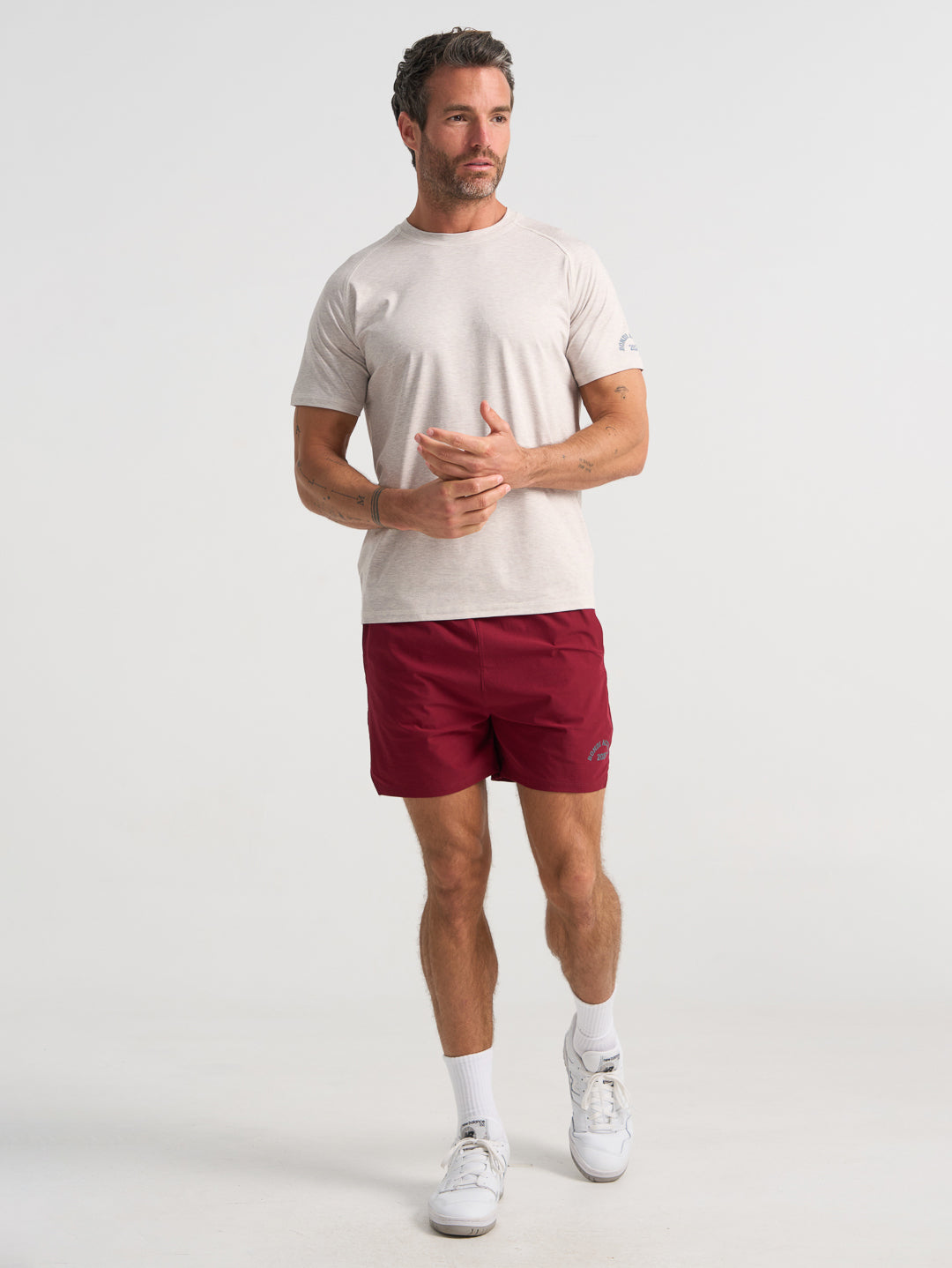 Forma Tech Tee - Oat Marle