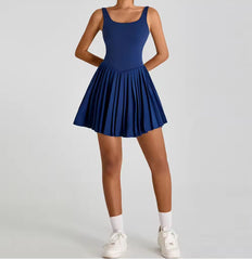 Navy Blue Tennis Dress