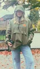 The Rally Shell  Waterproof Padel Hoodie - THE WOODIE