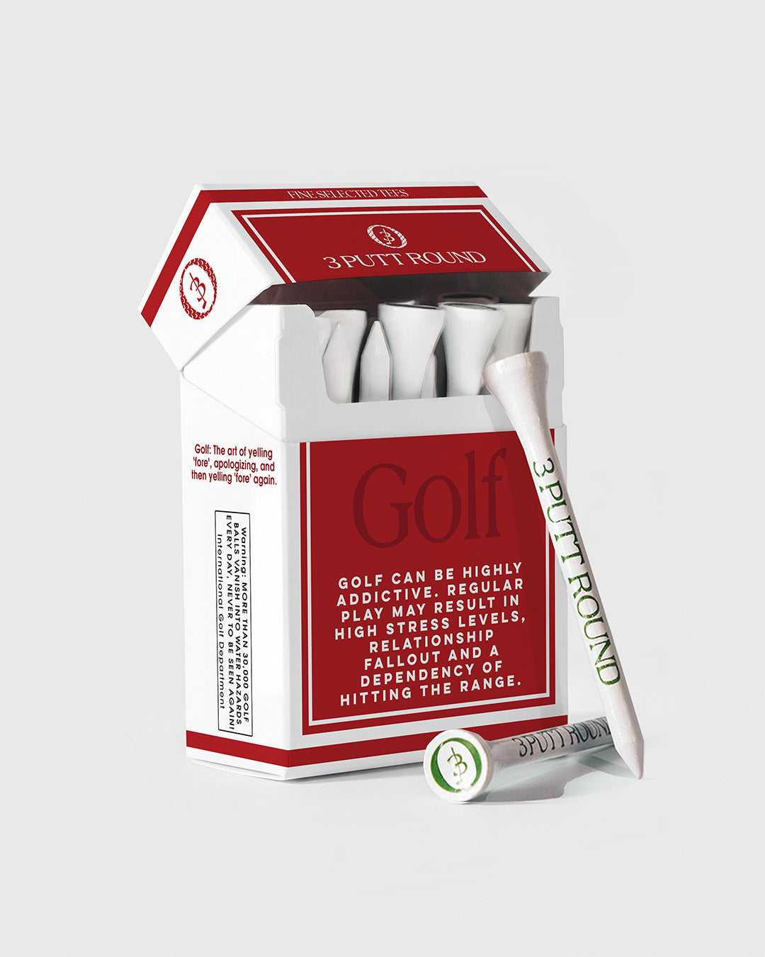 THE "GOLF ADDICTION" TEE PACK