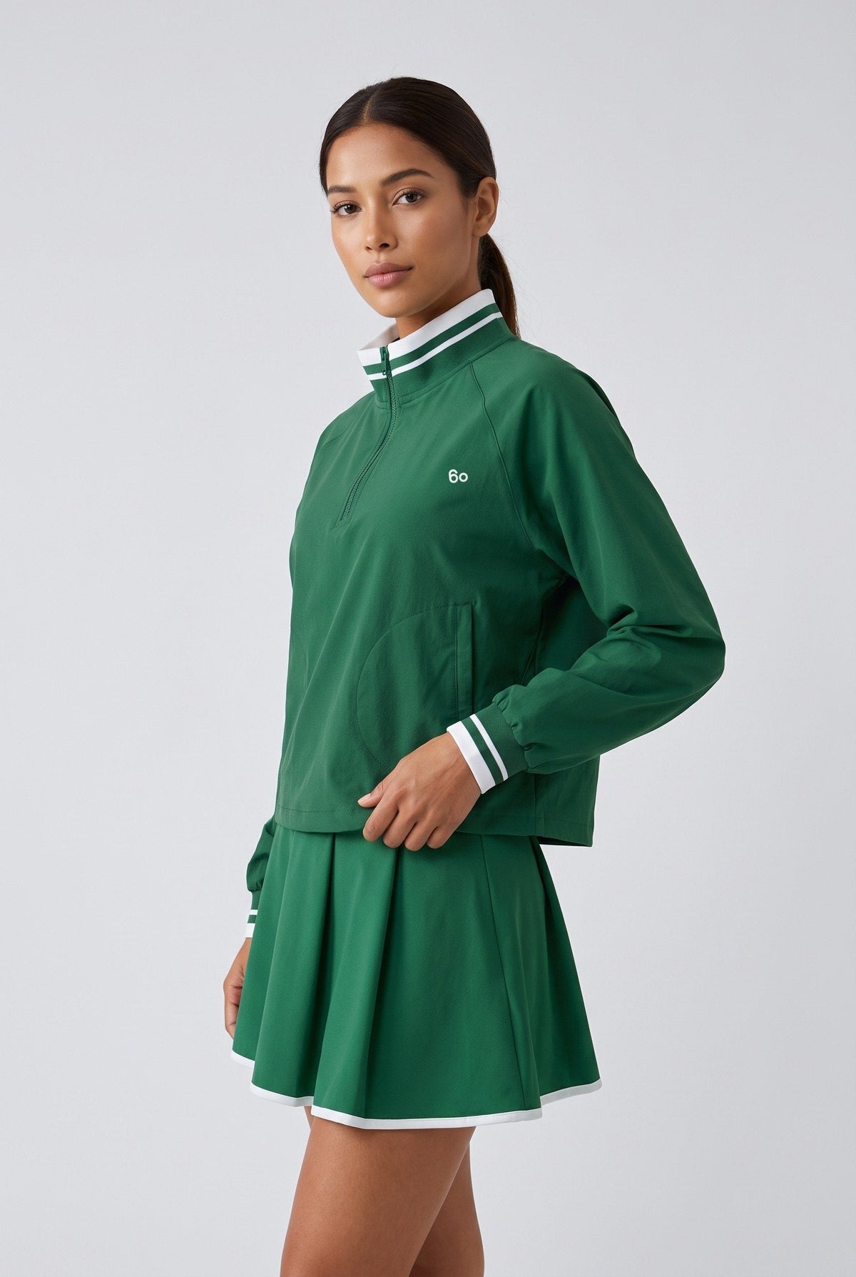GRACE Zip Sweater & Skirt Set