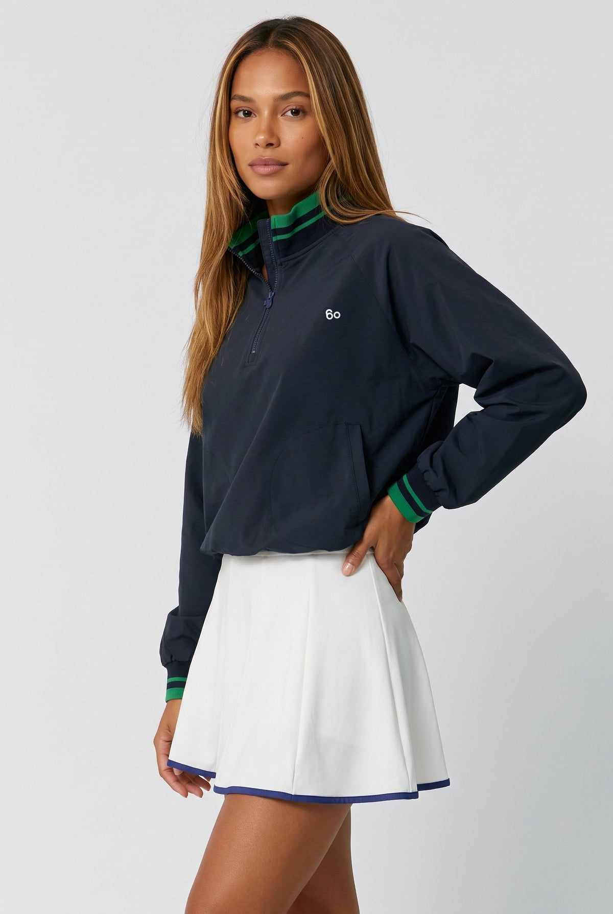 GRACE Zip Sweater & Skirt Set
