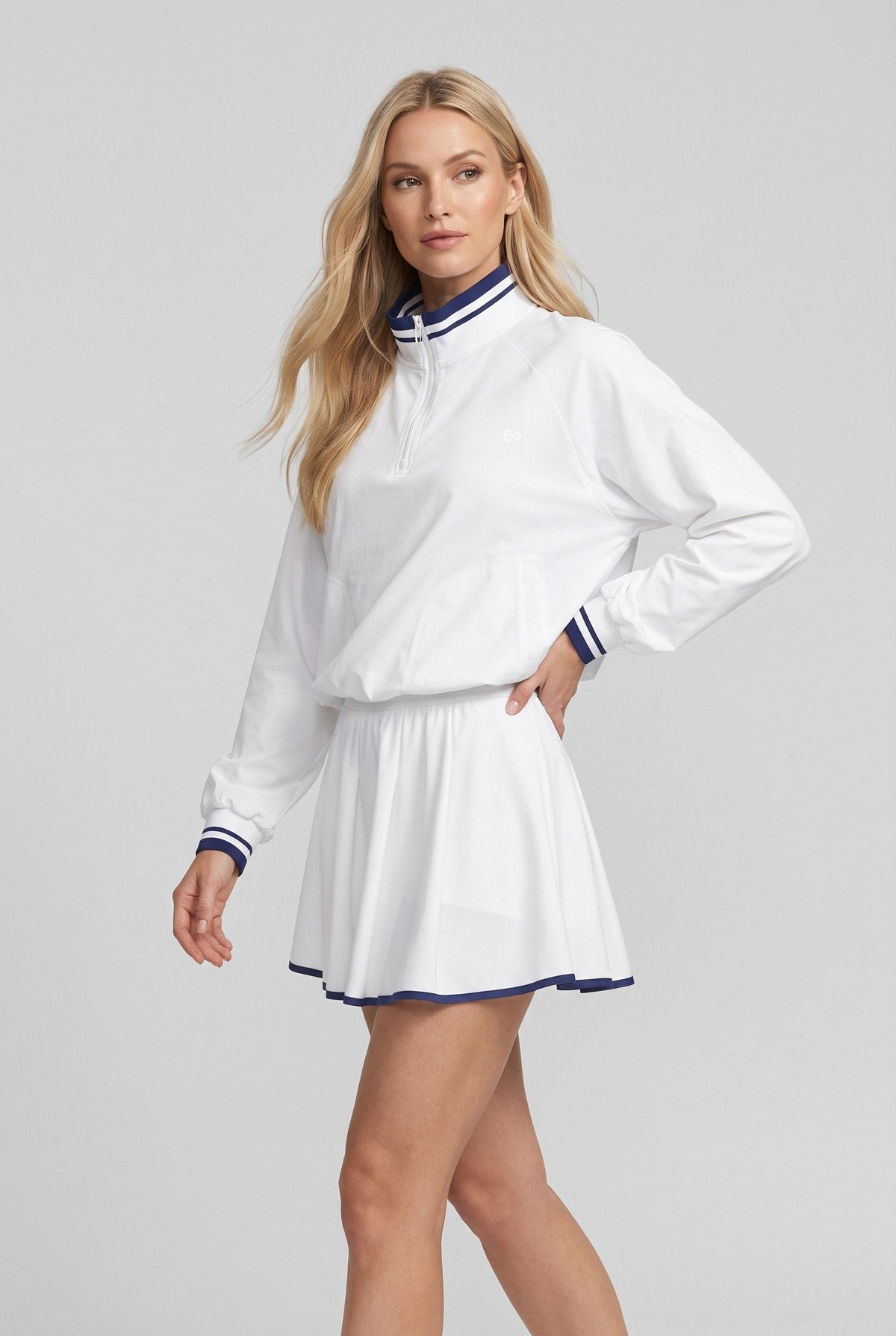 GRACE Zip Sweater & Skirt Set
