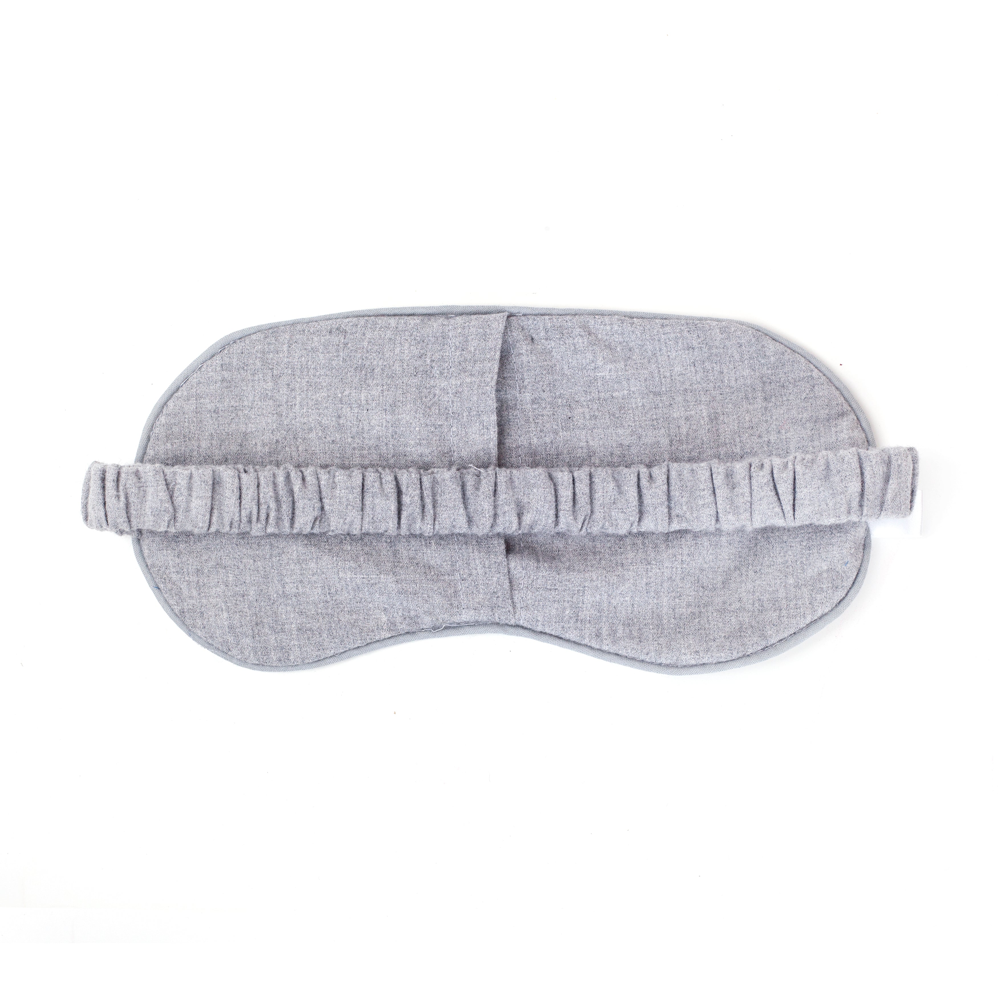 Luxury Aromatherapy Eye Mask - Soft Plain Grey