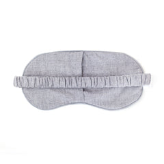 Luxury Aromatherapy Eye Mask - Soft Plain Grey
