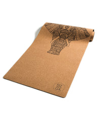 Yoga Mat Ganesha Cork