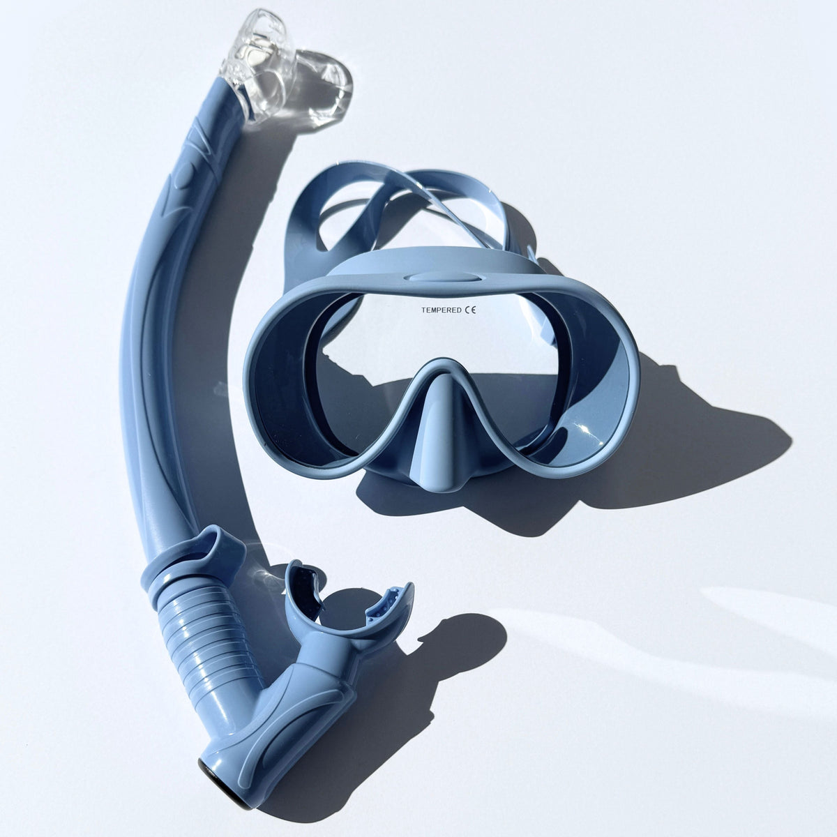 Soft Silicone Mask & Dry Snorkel