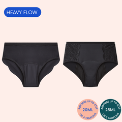 HEAVY FLOW BUNDLE. - CARLA & POLLY