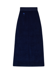 Heavy Velour A-Line Skirt
