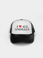 I LOVE ALL ANIMALS TRUCKER