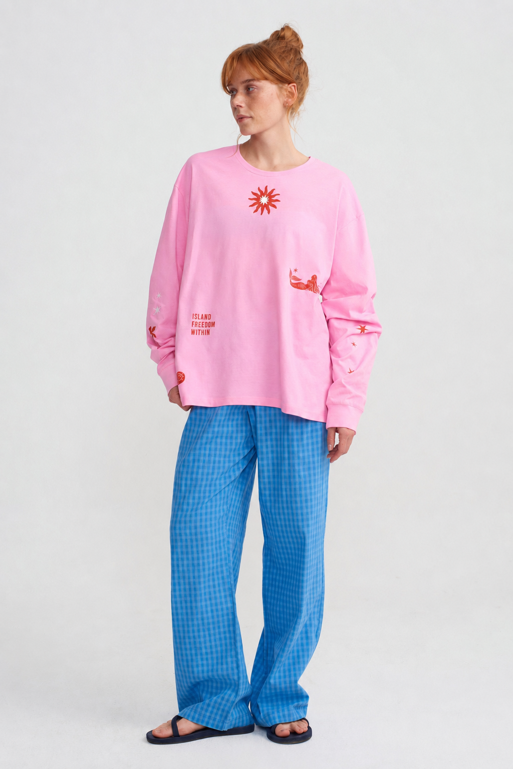 SoHo LOUNGE PANTS - SKY BLUE