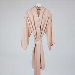 Silk Dreamscape Short Kimono Robe