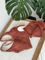 Cross Back Sports Bra