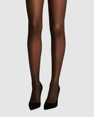 Satellite Crystal Back Seam Tights
