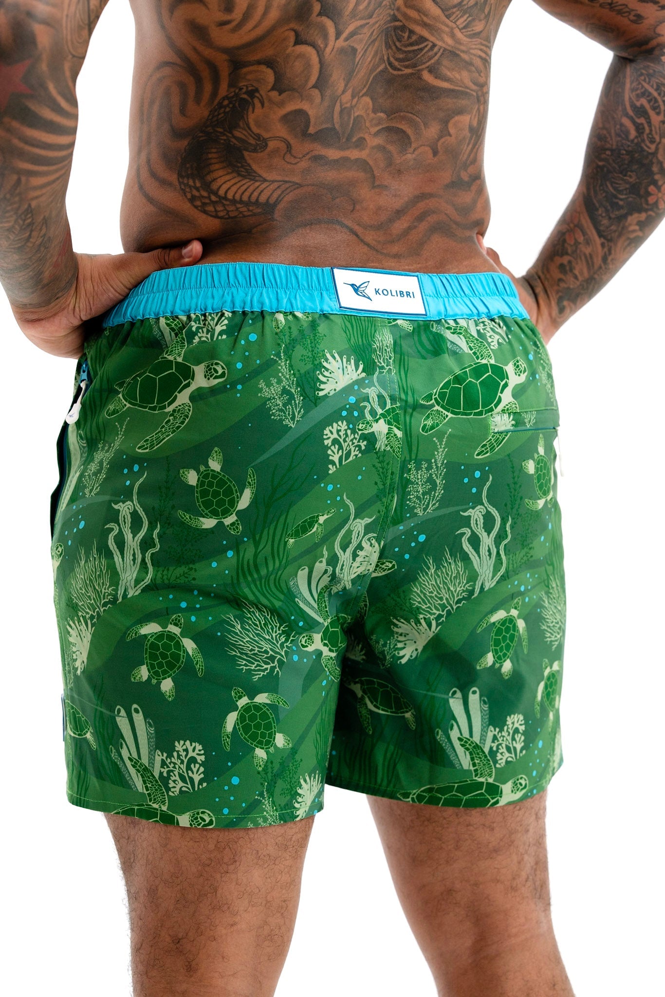 Mens Luxury Swim Trunks | La Tortuga
