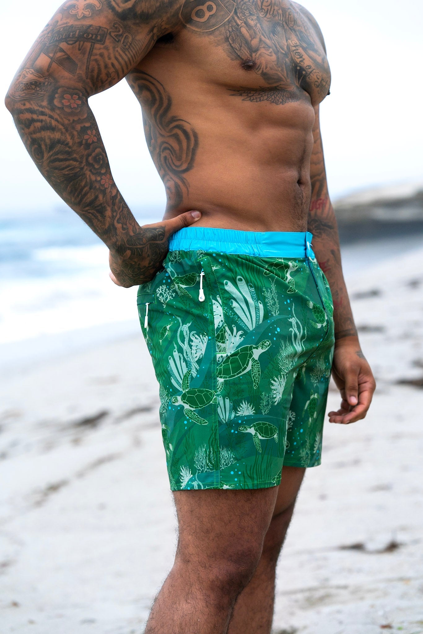 Mens Luxury Swim Trunks | La Tortuga