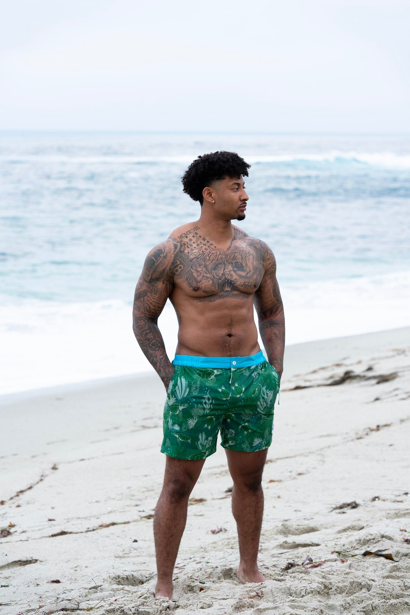 Mens Luxury Swim Trunks | La Tortuga