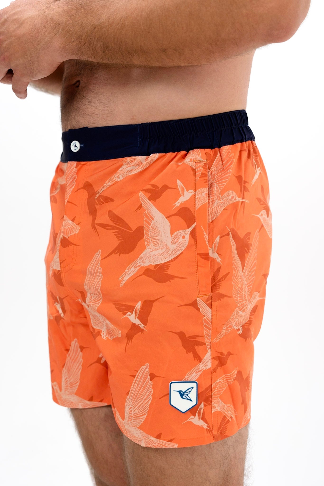 Mens Luxury Swim Trunks | El Colibrí