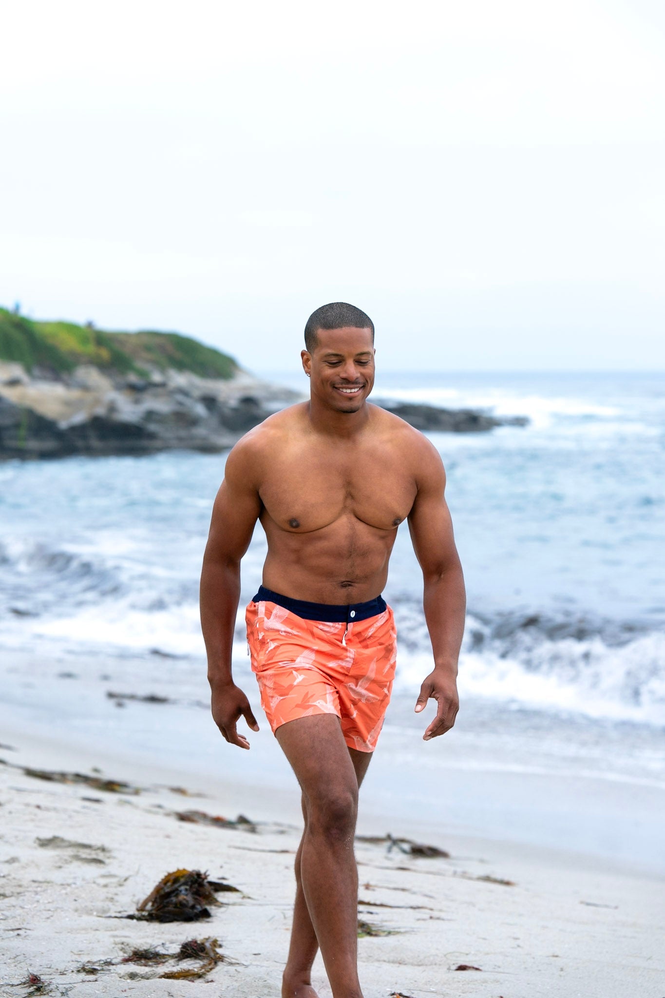 Mens Luxury Swim Trunks | El Colibrí