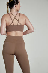 Move Bra Chocolate - Avenue Athletica