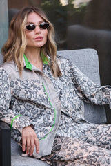 Silk Pyjamas Animal Print