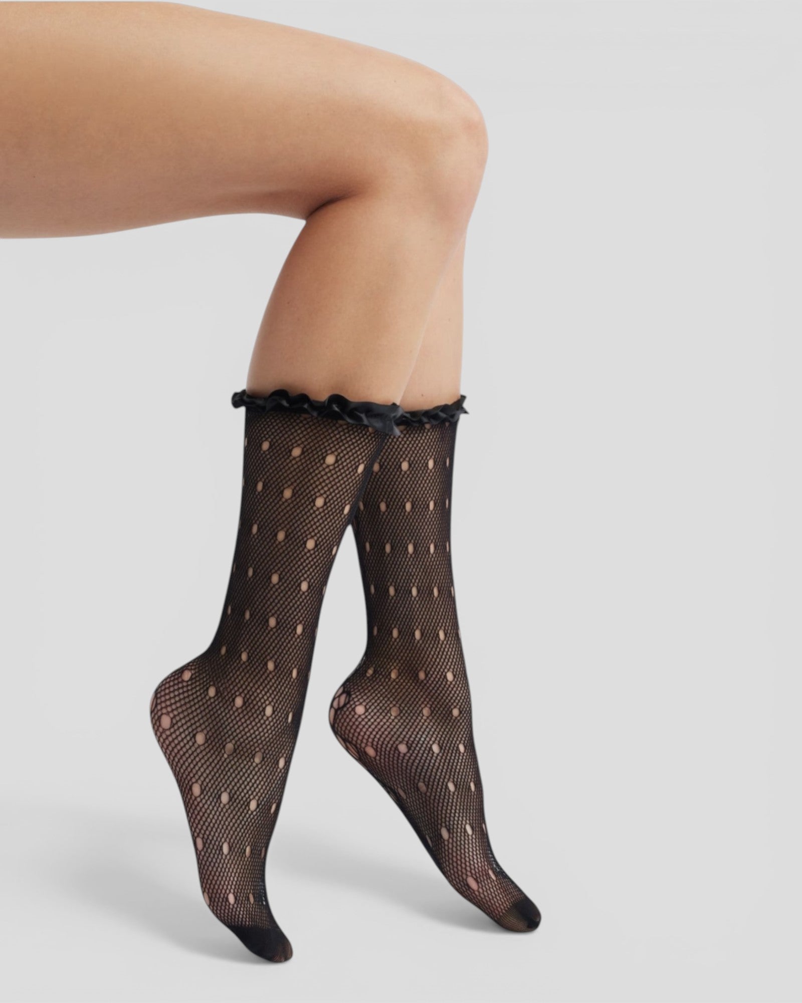 Mimi Lace Frill Edge Socks