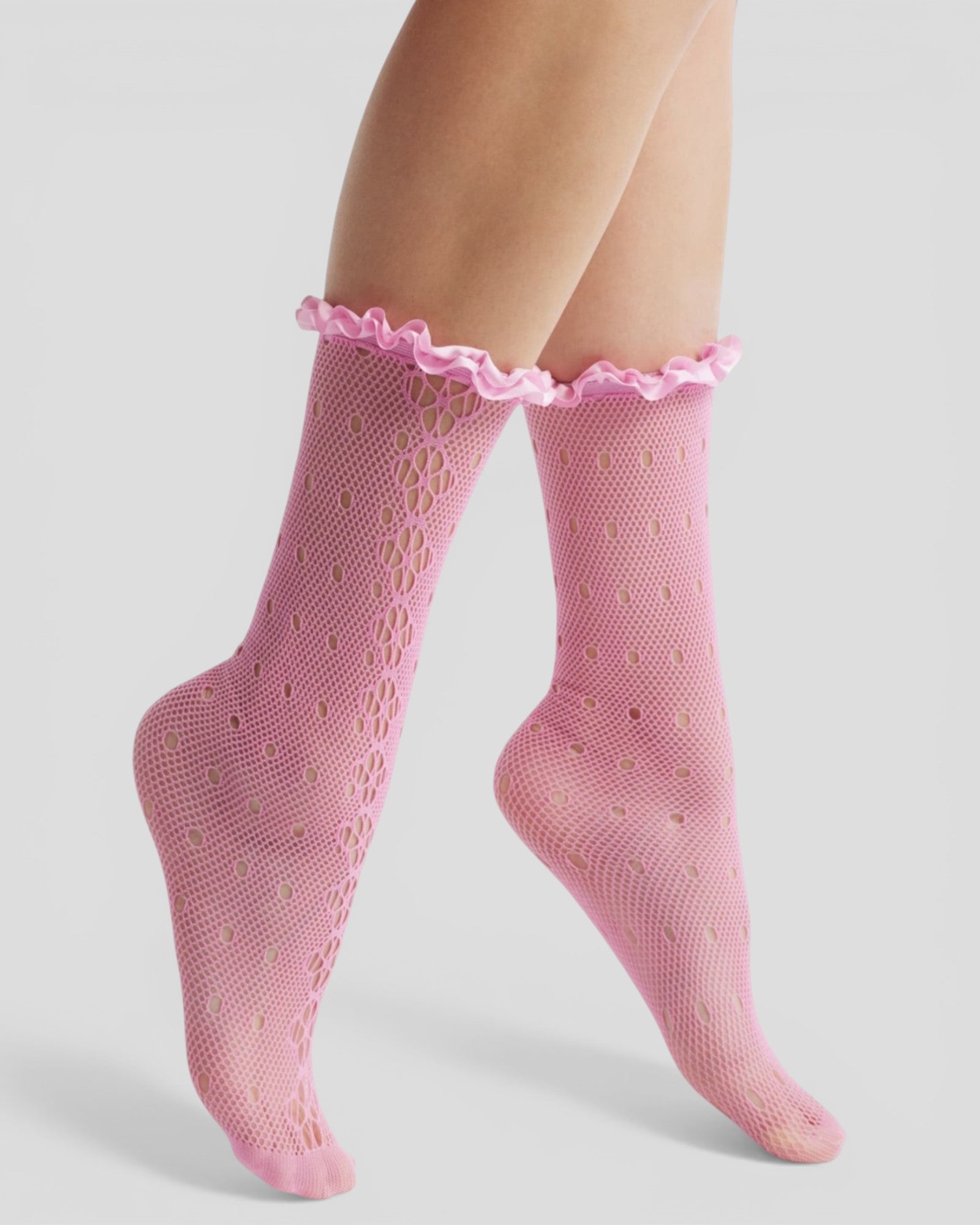 Mimi Lace Frill Edge Socks