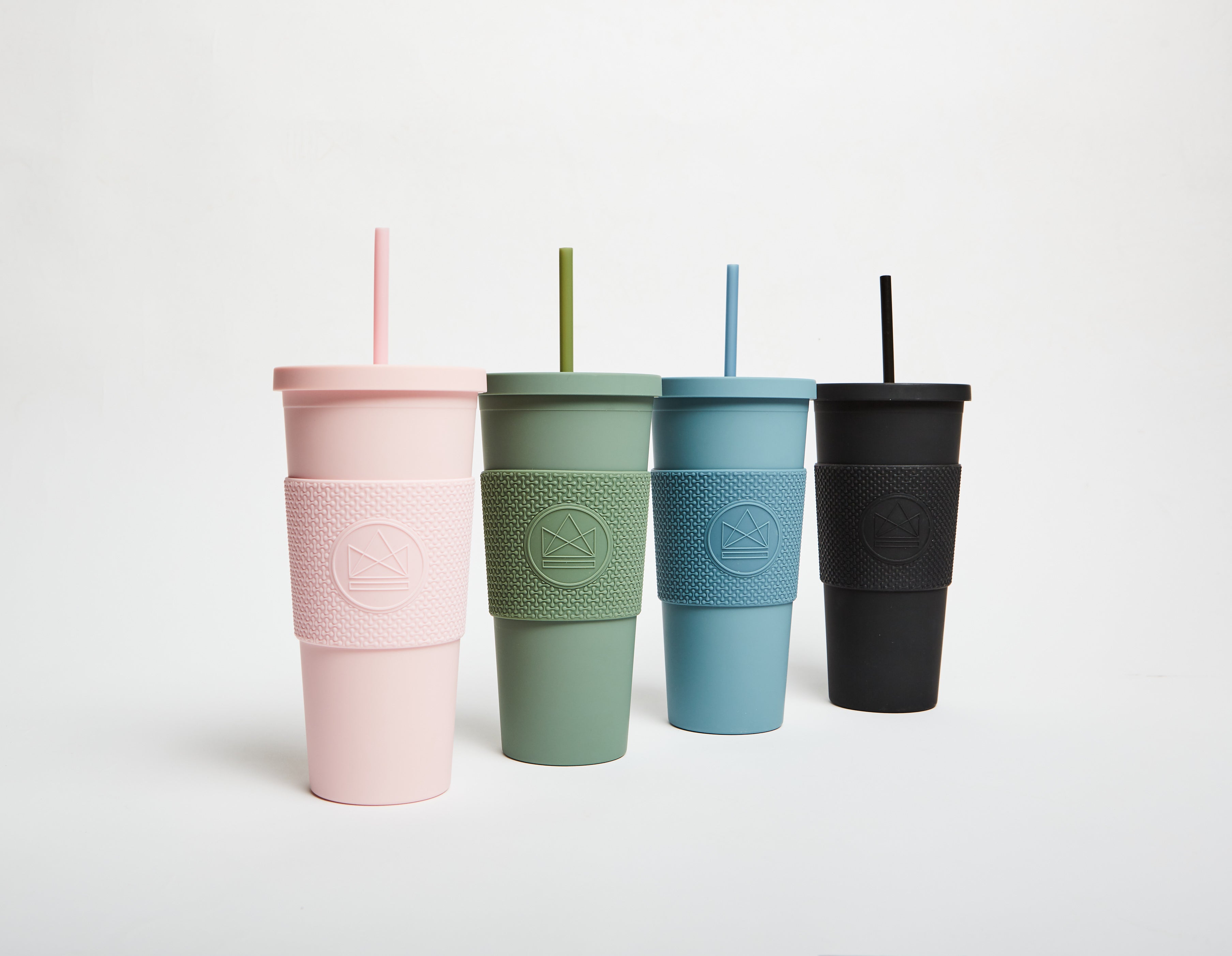 Double Walled Straw Cup 22oz