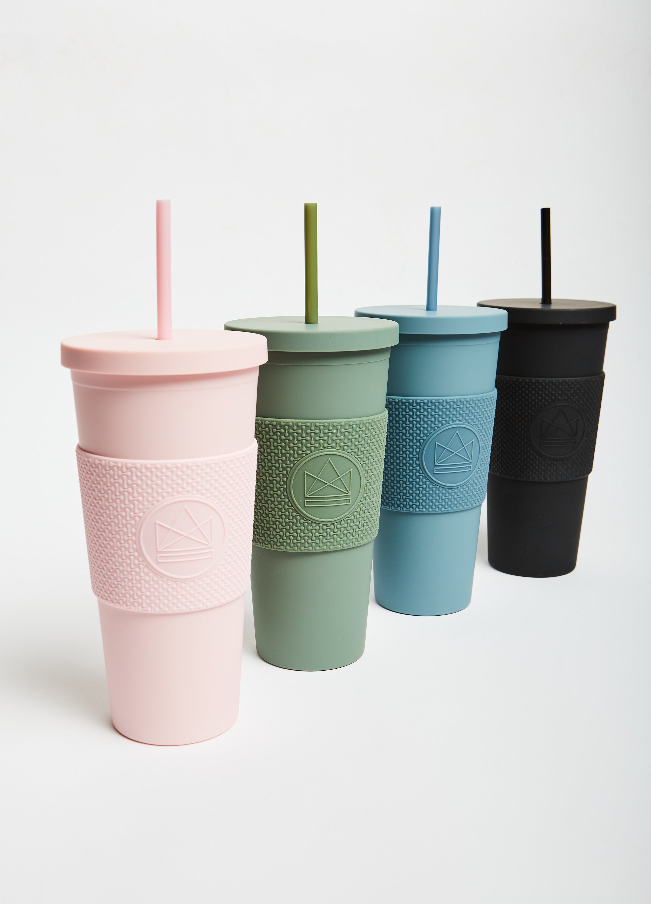 Double Walled Straw Cup 22oz